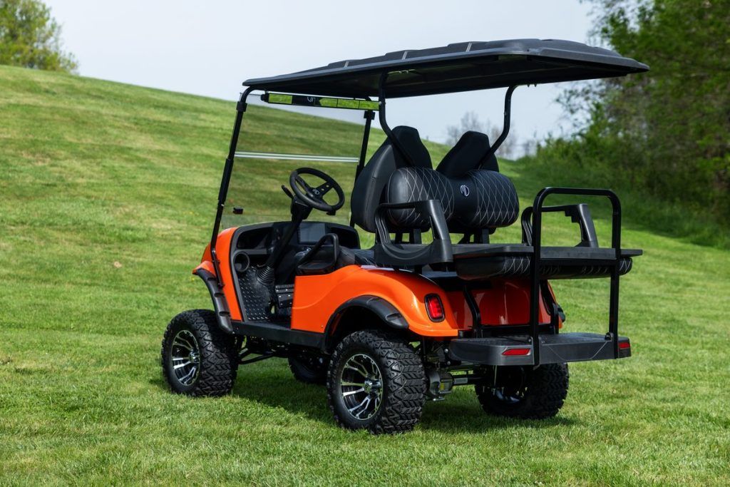 Airbags in golf carts