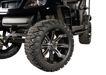 14″ Aluminum Wheel (Black/Silver)