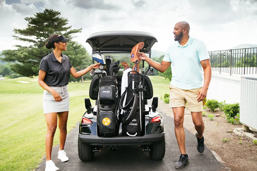 Outstanding performance of the golf cart